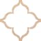 Ekena Millwork 33W x 33H x 38T Small May Decorative Fretwork Wood Ceiling Panels, Red Oak CELW33X33X0375MAYRO - alternate 6